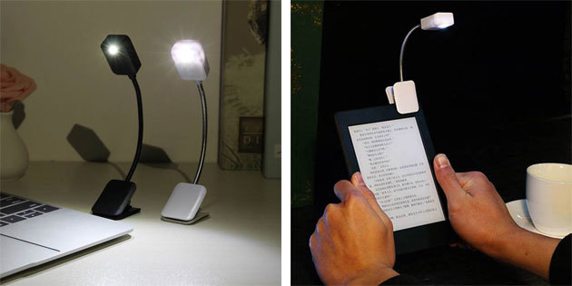 Lampa pentru a citi e-book-uri 