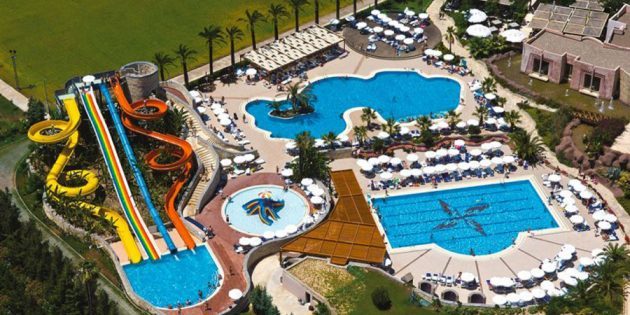 Hoteluri pentru familiile cu copii: Blue Waters Club & Resort 5 * din Side, Turcia