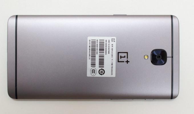 OnePlus 3T: aspectul