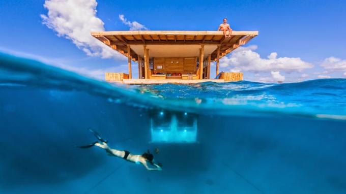 Underwater cameră de hotel Manta Resort