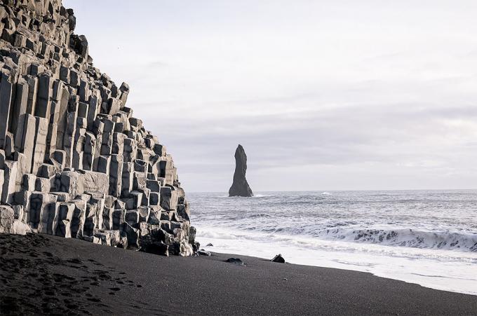 Reynisfjara Beach - Vik, Islanda cele mai bune plaje