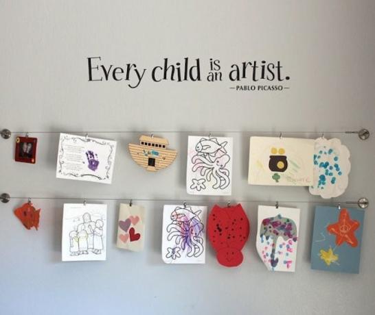 Design de copil: lucrări copilul galerie