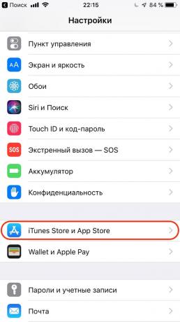 Configurarea Apple iPhone: Stinge evaluările cererilor de aplicare