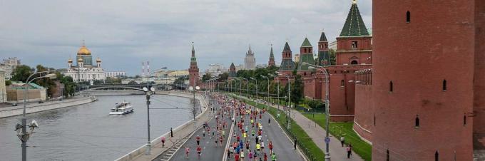 Moscova Marathon 2015: traseul trece prin mai multe clădiri istorice