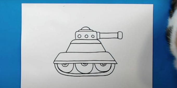 Desenați un tun și o trapă