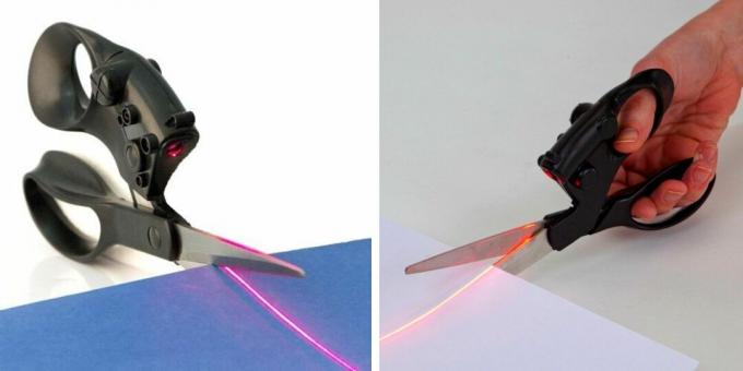 obiecte neobișnuite: foarfece cu laser