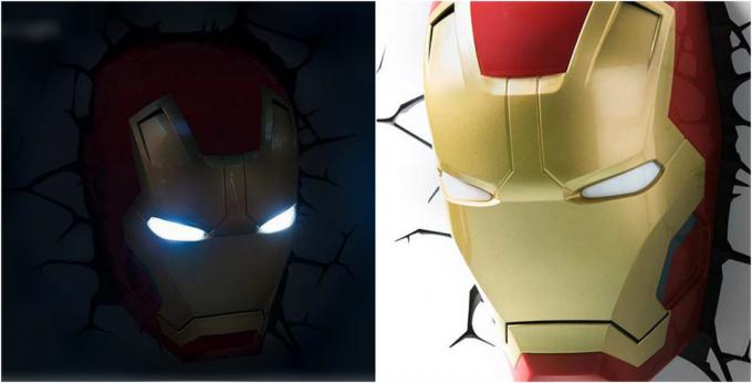 lumină 3D "Iron Man" 