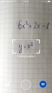 Mathpix pentru iOS recunoaște exemple scrise de mână, construiește diagrame și ecuații rezolvă