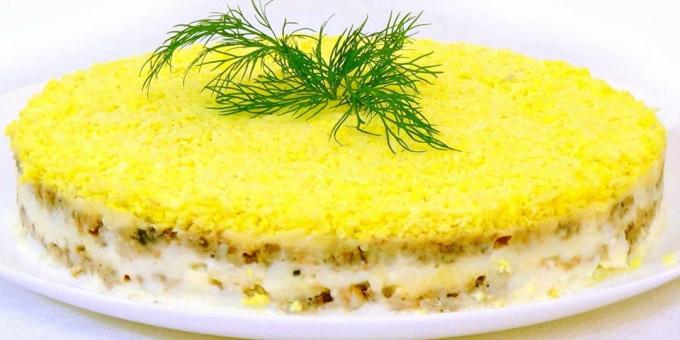 rețete sovietice: salata „Mimosa“