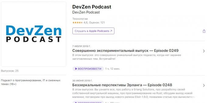 Podcast-uri despre tehnologie: DevZen