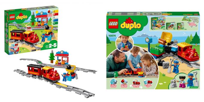 Trenul cu aburi Lego Duplo