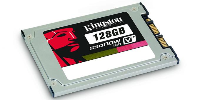 Care este cel mai bun SSD: unitate compactă Kingston SSDNow V + 180 în format de 1.8 "