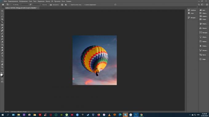 Cum să decupați o fotografie în Photoshop: apăsați Enter (Windows) sau Return (Mac OS)