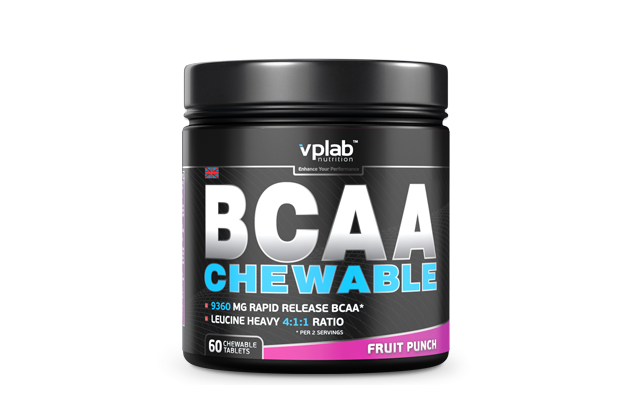 Comprimate masticabile VPLab cu BCAA aminoacizi