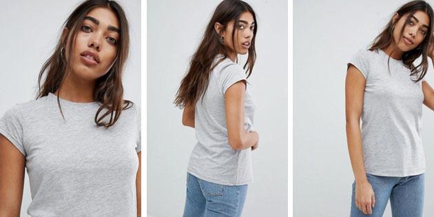 femei de bază T-shirt de la magazinele europene: Basic tricourilor ASOS