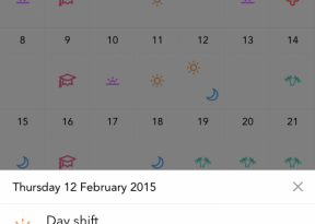 Deplasările pentru iOS - un calendar care este util pentru cei care lucrează în schimburi