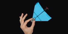 Lucru de zi: Putere Dart - avion de hârtie, controlat de pe smartphone