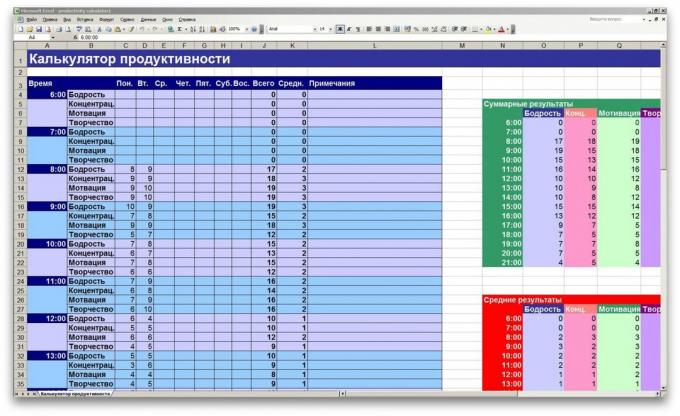 Cum de a crea un program: Productivitate Calculator