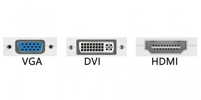 Cum de a conecta computerul la un televizor prin cablu: tipuri de porturi