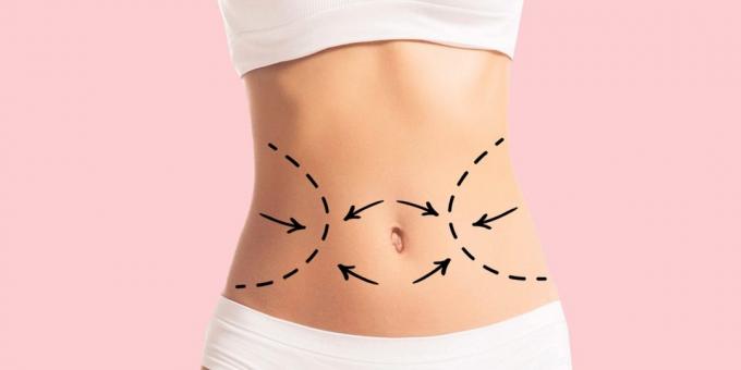 Cum de a elimina grasimea de pe abdomen: 6 moduri de Dovedit