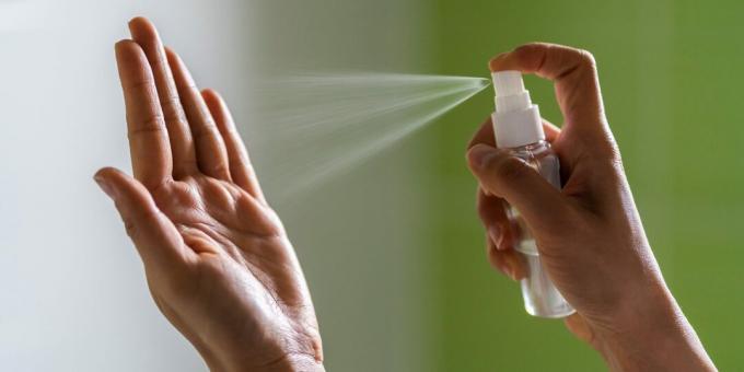 Cum se face un dezinfectant pentru mâini prescris de OMS