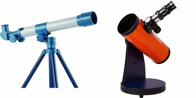 Cadouri pentru un băiat de 5 ani de ziua de naștere: telescop