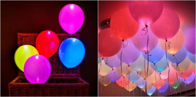 Produse pentru partid: Baloane Glowing